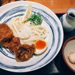 うどん麦清 - 豚バラ天ぶっかけ