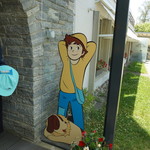 Hotel Restaurant Heidihof - ペーターのイラスト日本風。ホテル・レストラン・ハイジホフ(Heidihof,マイエンフェルト)食彩品館.jp撮影