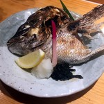 すし京辰 - 鯛カブト焼き