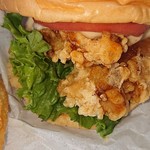 モスバーガー - 海老天七味マヨ (限定) ＋ オニオンフライ