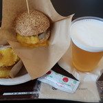 自由が丘バーガー - チーズバーガー・Ｃセット