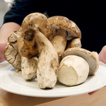 銀座 大石 - セップ茸