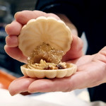 銀座 大石 - フォアグラ栗最中