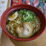 無添くら寿司 - 醤油ラーメンロカボ麺(390円)