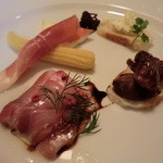 Sole - 2012/０2/10　前菜　盛り合わせ。。。バラエティ。。美味しい。。。素晴らしい