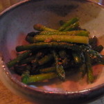 大島や - アスパラごま和え