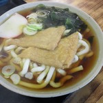 外苑休憩所 - きつねうどんも何とも優しいお味です