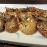 ふくろう亭 - 芝海老紹興酒焼き