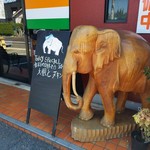 インド料理 ガンダァーラ - 店頭の様子