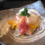 月見里 - H24冬　蕪と生ハムの和え物