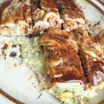 Yoshida Okonomiyaki - ミックス（600円）食べかけですみません；