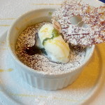 抹茶のブリュレ