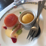 志喜亭 - デザートもまた華があります✨