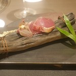 佐賀牛 Sagaya - 　かつおの藁焼き