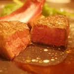 佐賀牛 Sagaya 銀座 - 　佐賀牛ステーキ