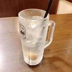 天然温泉極楽湯 - 梅干しサワー
一般410円、会員390円