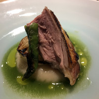 RISTORANTE IL NODO - 長田ファームの軍鶏モモ肉と長ねぎ