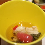 森の栖 - 酢の物（順才生湯葉）