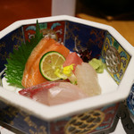 森の栖 - サーモン・中トロ・平目・そい・ハマチ