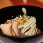 森の栖 - 口取り（加賀野菜うどん）