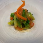 高知 鮨 わたなべ - 赤貝と奴ネギのてっぱい