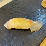 高知 鮨 わたなべ - 甘鯛昆布締め