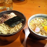 えなみ - 魚介豚骨つけめん小680円