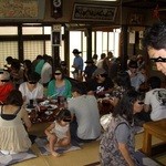 七兵衛そば - 開店と同時にこのにぎわい