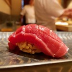 鮨 とかみ - 2019.8.  中トロ