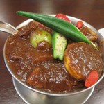 トマト - 和牛ビーフジャワカレー（辛口）　2300円