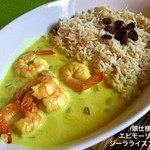 スプーンソング - 【娘仕様】エビモーリー＆ジーラ(=クミン)ライスプレート