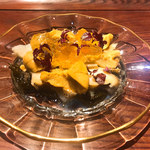 富小路 やま岸 - 鮑、唐津雲丹、富山もずく