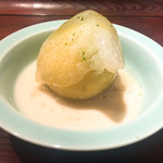 富小路 やま岸 - いちじく冬瓜、白味噌