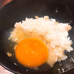 富小路 やま岸 - 卵かけごはん