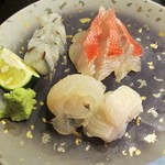 ずぼら - 2012/02お刺身盛り合わせ