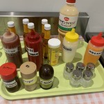 レストランカフェ・地球こうさてん - 調味料