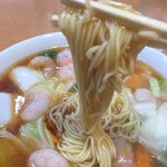 玉泉亭 - 細麺