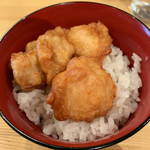 麺の極 はなみち - ランチ定番 唐揚げ＋ご飯食べ放題^ ^