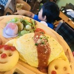 CAFE & BEER ハレルヤ - キッズオムライスランチ！