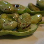 独酌　三四郎 - 201202そら豆。