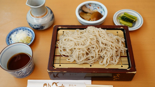 そば もとき 開智店 もりそば ざるそばを食べろ By 値段と量は 第六の味覚 もとき 開智店 北松本 そば 食べログ