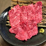 炭火焼肉 はじめや - 蔵王牛ランプ