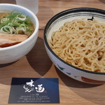 らーめん木蓮 - 平日限定 札幌みそつけ麺850円+麺大盛り100円