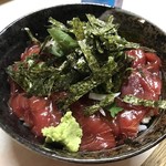 がばちょ - 鉄火丼ダブル（680×ダブルで1,360円