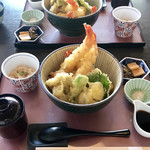 Tsuboi - 大海老天丼。