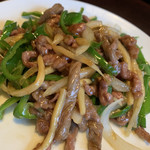 三九厨房 - 牛肉とピーマンの炒め物