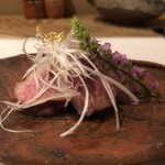 鶏割烹 ならや - 鶏のたたき