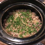 鶏割烹 ならや - 鶏の土鍋ごはん