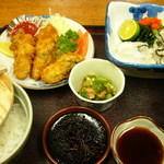 カキ定食