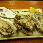 カキ定食（焼きガキ）